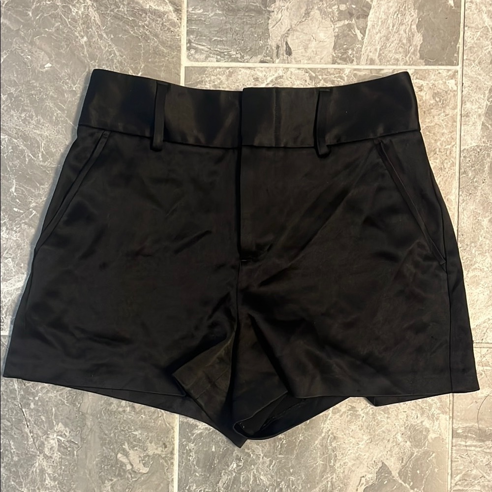 Alice + Olivia Black Shorts